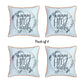 Decorative Fall Thanksgiving Throw Pillow Cover Set of 4
